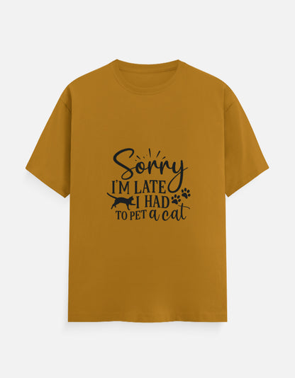 TrueSide Unisex Classic Crew T-Shirt – Mustard Yellow – Front View