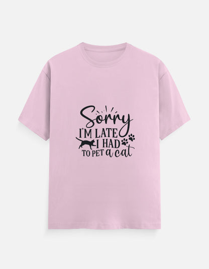 TrueSide Unisex Classic Crew T-Shirt – Light Pink – Front View