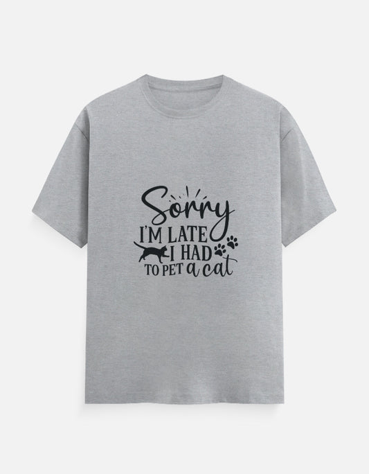 TrueSide Unisex Classic Crew T-Shirt – Grey Melange – Front View
