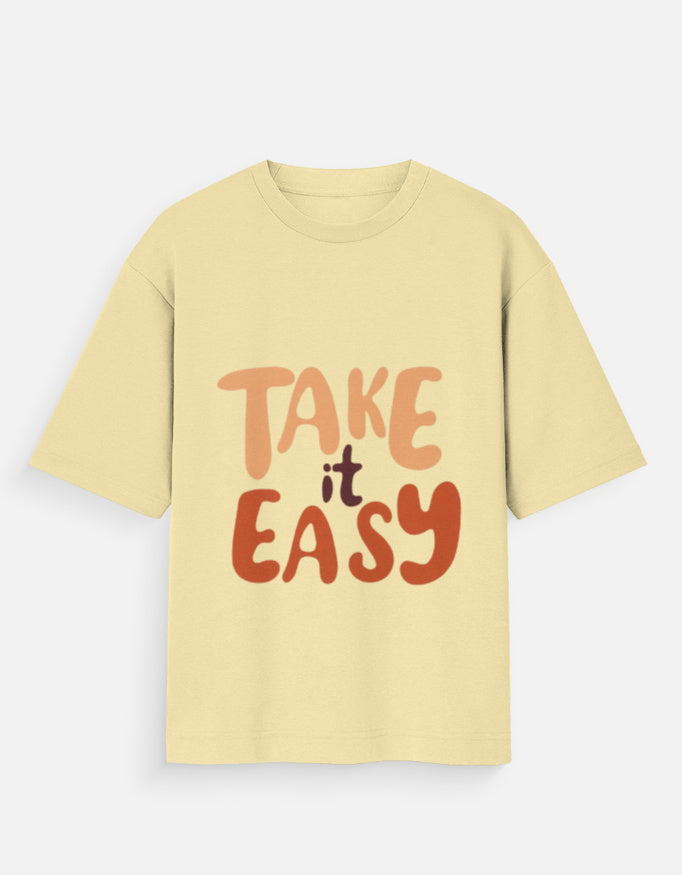TrueSide Unisex Oversized Standard T-Shirt – Front View